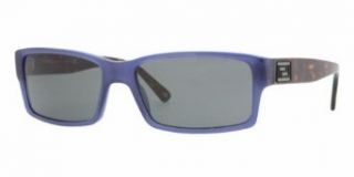 Versace 4198 903/87 Blue and Tortoise 4198 Rectangle Sunglasses Lens Category 3 Versace Clothing
