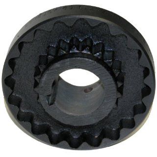 Lovejoy 36146 Size 8S S Flex Coupling Flange, Cast Iron, Inch, 1.875" Bore, 5.45" OD, 2.1" Hub Length, 0.5" x 0.25" Keyway Spider Couplings