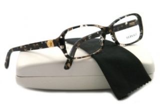 Versace VE3146B Eyeglasses 876 Spotted Black/Brown/Cream 51mm Versace Clothing