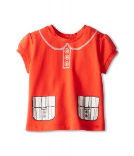 Little Marc Jacobs Printed Puff Sleeve Tee Shirt (Infant)
