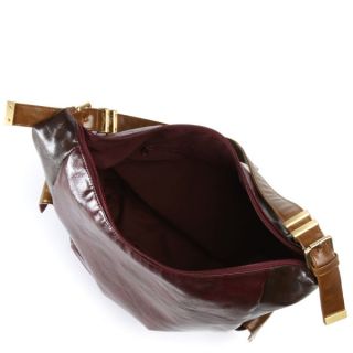 Stylist Pick Patsy Oxblood Slouch Bucket Bag   Tan      Womens Accessories