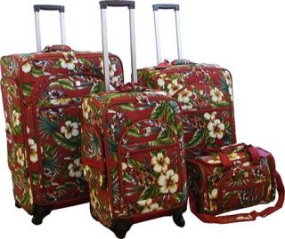 American Flyer Travelware Euro 4 Piece Premium Luggage Set