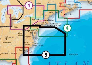 Platinum Plus   US Mid Atlantic & Canyons   Digital Map GPS & Navigation