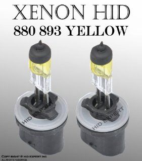 880 YELLOW 37.5W 12V Fog Light Xenon HID Stock Direct Replace Bulb Automotive