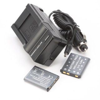 2Pcs Battery+Charger for Olympus X 905 X 915 X 925 X 935  Digital Camera Battery Chargers  Camera & Photo