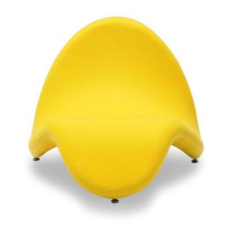 International Design Tongue Lounge Chair F181 Yellow / F181 Purple Color Yellow