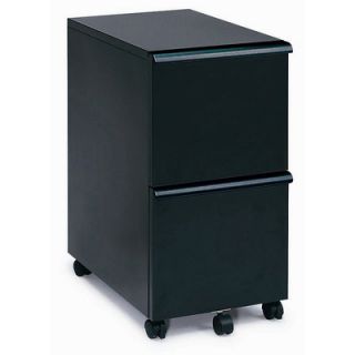 New Spec 2 Drawer Mobile MP 05  Double File Cabinet NC01910 Finish Black