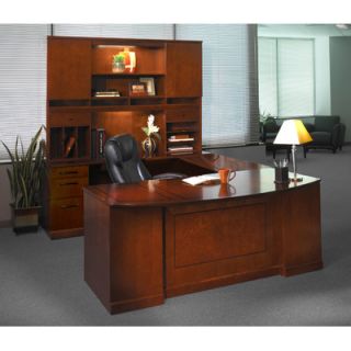 Mayline Sorrento Desk Suite ST Orientation Right Hand, Finish Espresso