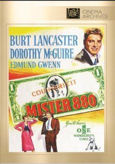 Mister 880 Burt Lancaster, Dorothy McGuire, Edmund Gwenn, Edmund Goulding, Julian Blaustein, St. McKelway, Robert Riskin Movies & TV