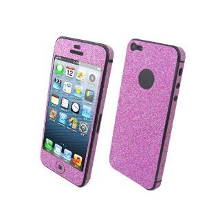 1X Bling Full Body Cover Wrap Skin Film Screen Protector Sticker for iPhone 5 5G Rose Cell Phones & Accessories