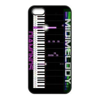 Personalized Piano Keys Hard Case for Apple iphone 5/5s case AA881 Cell Phones & Accessories