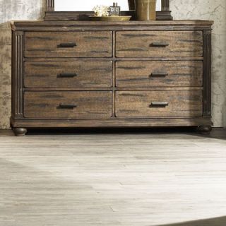 Zuo Era The City 6 Drawer Dresser 98208