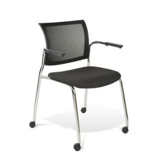 Jesper Office Mesh Stackable Guest and Conference Chair with Castors X5357 / 