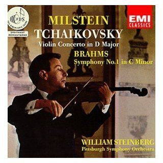 "Brahms Symphony in Cm No1, Op68; Tchaikovsky Violin Concerto Op35" Music