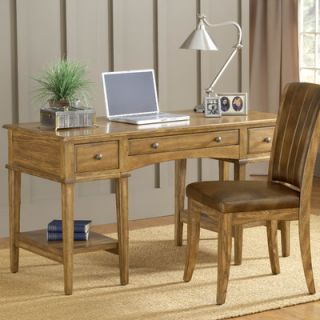 Hillsdale Gresham Desk and Chair Set 4379GD Finish Medium Oak