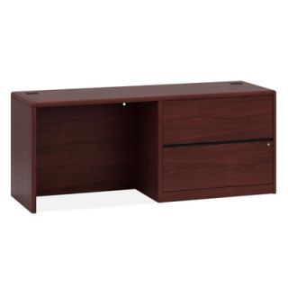 HON 10700 Series Pedenza Credenza 1074 Orientation Right, Finish Mahogany