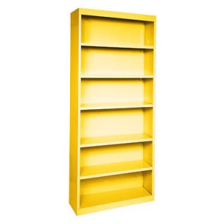 Sandusky Elite Series 84 Bookcase BA50361884 Finish Yellow