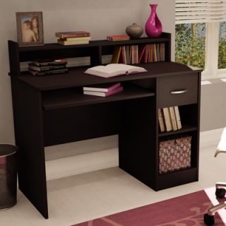 South Shore Axess Small Desk 72 Finish Chocolate