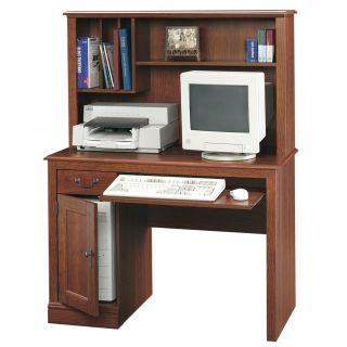 Sauder Camden County Planked Cherry Computer Desk