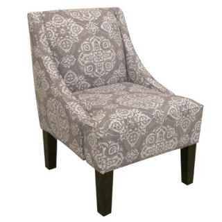 Skyline Furniture Swoop Fabric Arm Chair 72 1JKRDN