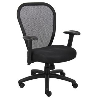 Boss Office Products High Back Professional Managers Mesh Chair with Arms B6608