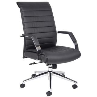 Boss Office Products High Back Executive Chair with Arms B9441