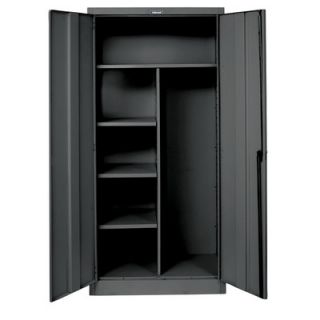 Hallowell 800 Series 36 Combination Cabinet 855C18PL Color Midnight Ebony