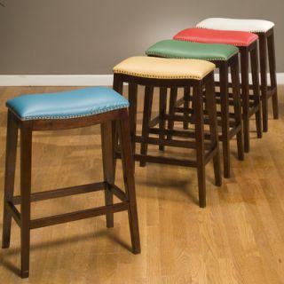 Ultimate Accents Southwest Backless 24 Bar Stool with Cusion 80050 Seat Colo