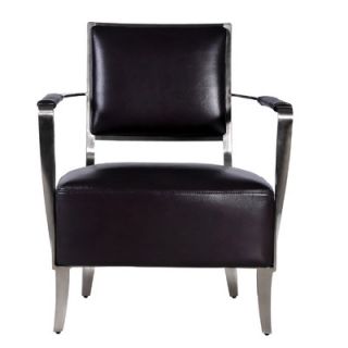 Bellini Modern Living Oscar Leather Chair Oscar AC Color Black