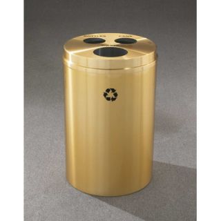 Glaro, Inc. RecyclePro Triple Stream Recycling Receptacle BCW 20 BE BE BOTTLE