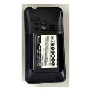 Extended Battery for Lg Esteem Ms910 With/door Black (3500mah) Extended Cell Phone Battery for Lg Esteem 4g / Bryce Ms910 +Dock Cover Cell Phones & Accessories