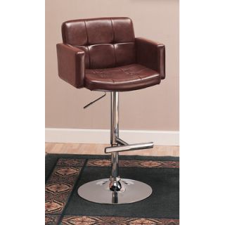 Wildon Home ® Colorado City 29 Adjustable Bar Stool 120348 Color Brown