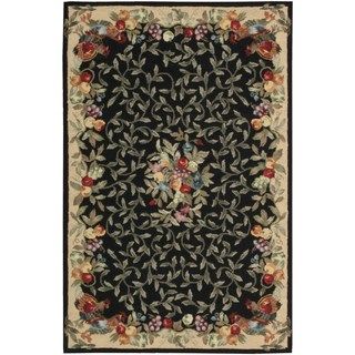 Nourison Country Heritage Black Rug (19 X 29)