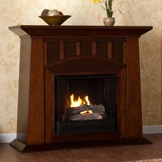 Bayard Espresso Gel Fuel Fireplace