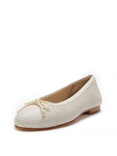 Pearl Snake Ballet Flat by French Sole FS/NY