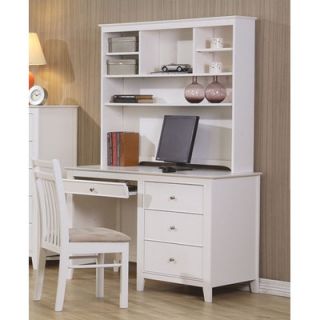 Wildon Home ® Wildon Home Twin Lakes Computer Desk with Hutch 400237 / 400238