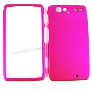 For Motorola Droid Razr Xt912 Non Slip Hot Pink Matte Case Accessories Cell Phones & Accessories
