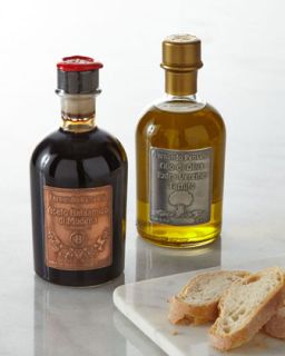 Metal Label Truffle Olive Oil & Balsamic Vinegar   Fernando Pensato