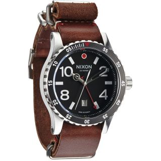 Nixon Diplomat Leather Watch