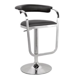Chintaly Adjustable Swivel Bar Stool with Cushion 0392 AS