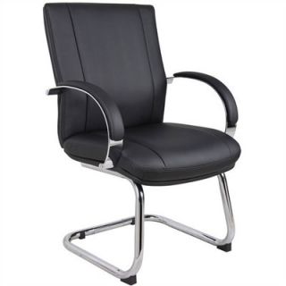 Aaria Elektra Guest Chair AELE40 Base / Fabric Finish Chrome / Black