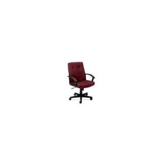 Basyx Mid back Chair with Arms HVL602.VA Color Burgundy