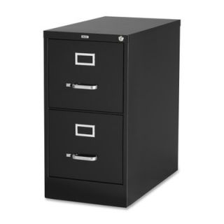 Lorell 2 Drawer Commercial Grade  File 4229 Finish Black
