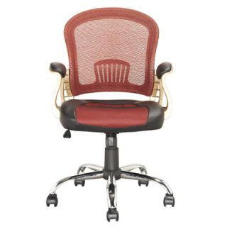 dCOR design Workspace Mid Back Mesh Executive Office Chair with Arms LOF 258 O
