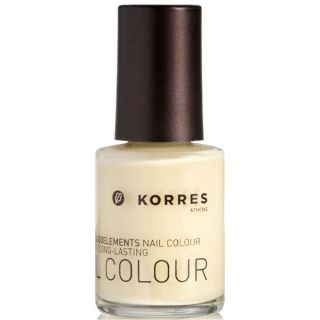 Korres Nail Colour   Pastel Lemon 34      Health & Beauty