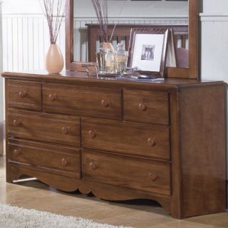 Carolina Furniture Works, Inc. Crossroads 7 Drawer Dresser 315700