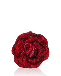 New Rose American Beauty Crystal Minaudiere   Judith Leiber Couture