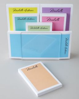 Seven Pretty Pastel Notepads   THE CHATSWORTH COLLECTION