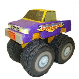 Purple Monster Truck Pinata Toys & Games