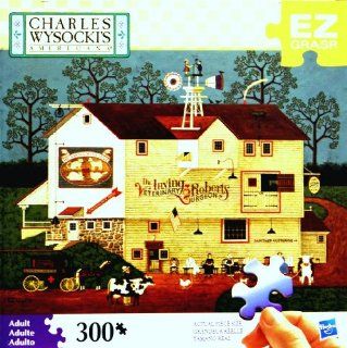 CHARLES WYSOCKI's AMERICANA PUZZLE Who's Next? 300 Piece Toys & Games